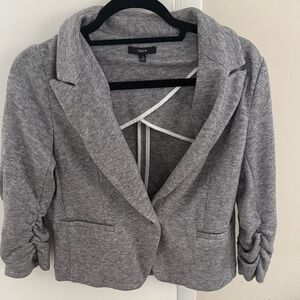 DREW Women's Heather Gray Blazer